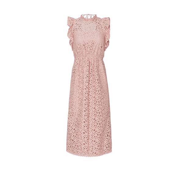 kate spade New York Flora Lace Ruffle Dress, Size 4 or 6, MSRP $428 - Picture 6 of 11